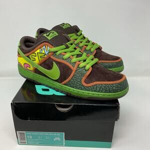 2015 Nike Sb Dunk Low Premium QS De La Soul 789841-332 Men size 13 NEW WITH BOX